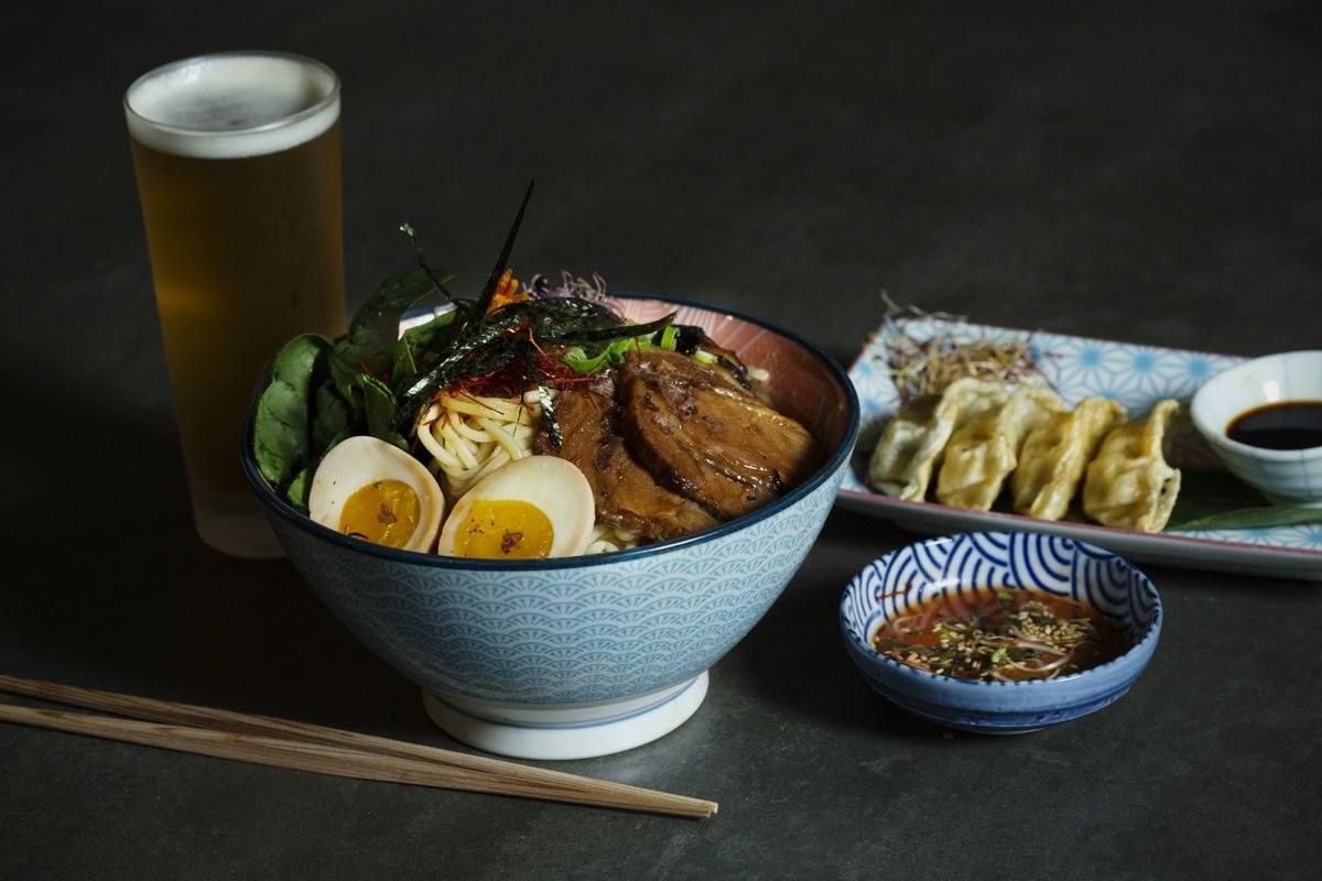 Ramen, gyoza e altri piatti, un’immagine delle culture del cibo